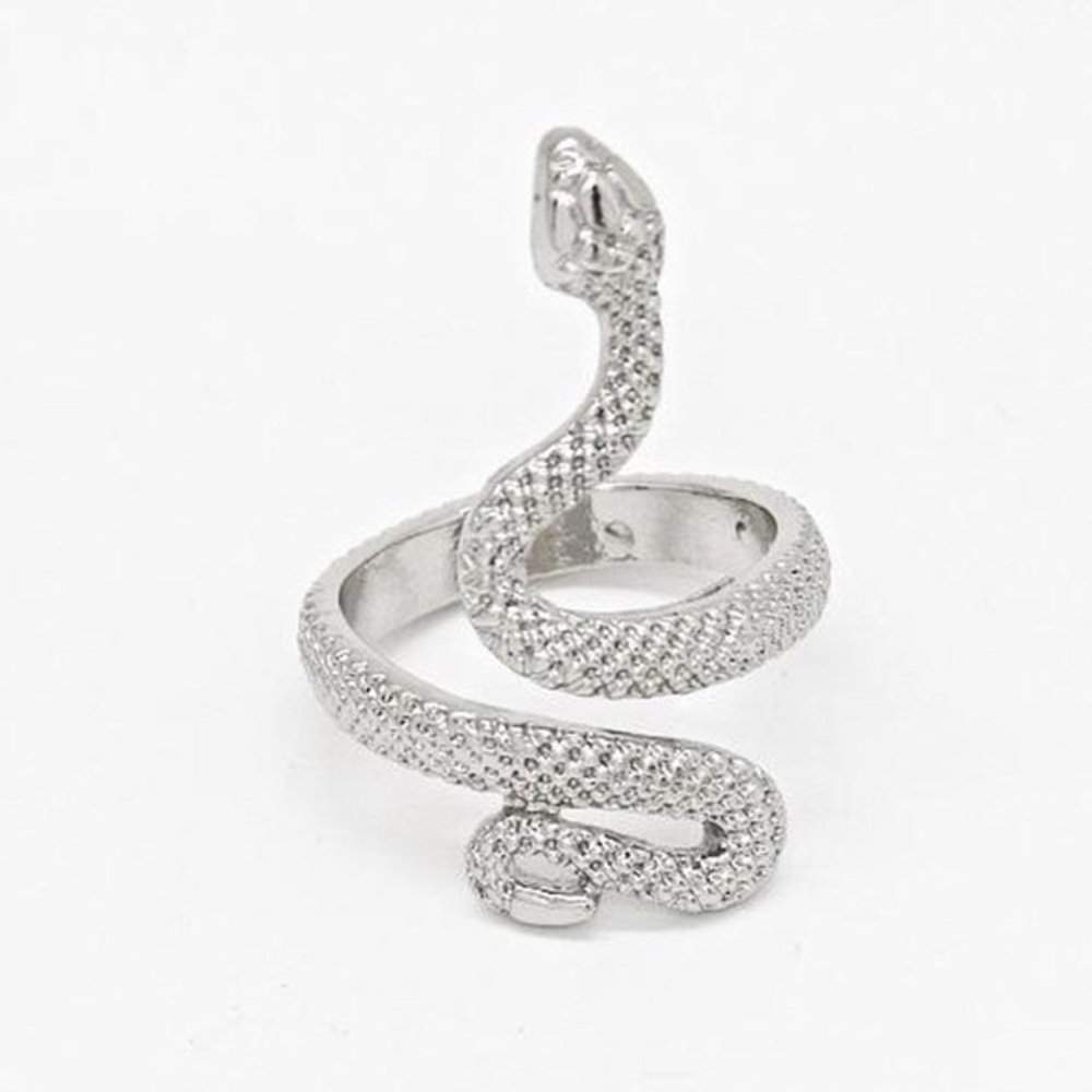 Textured Snake Ring